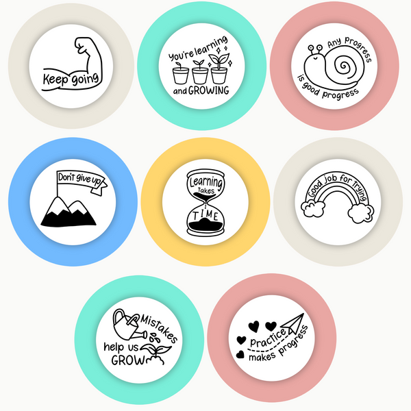 Bundle of 6 - Round Stamps
