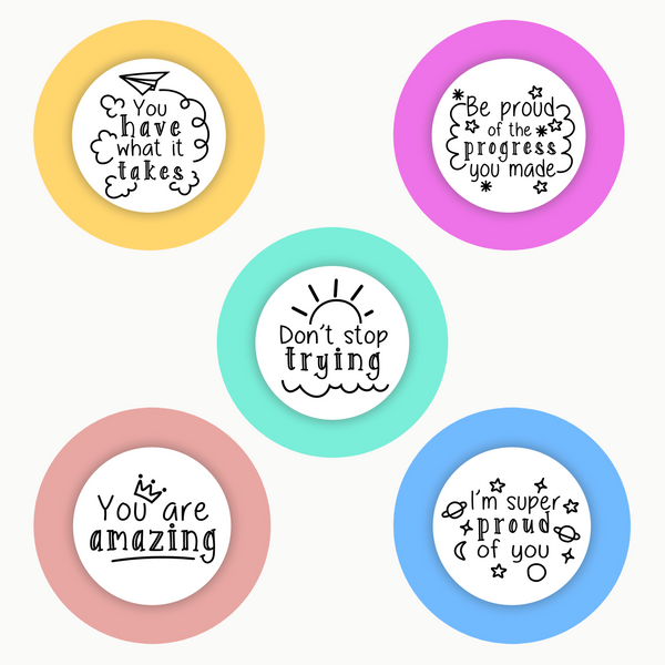 Bundle of 6 - Round Stamps