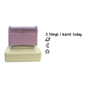 3 Things I Learnt Today (Self reflection)